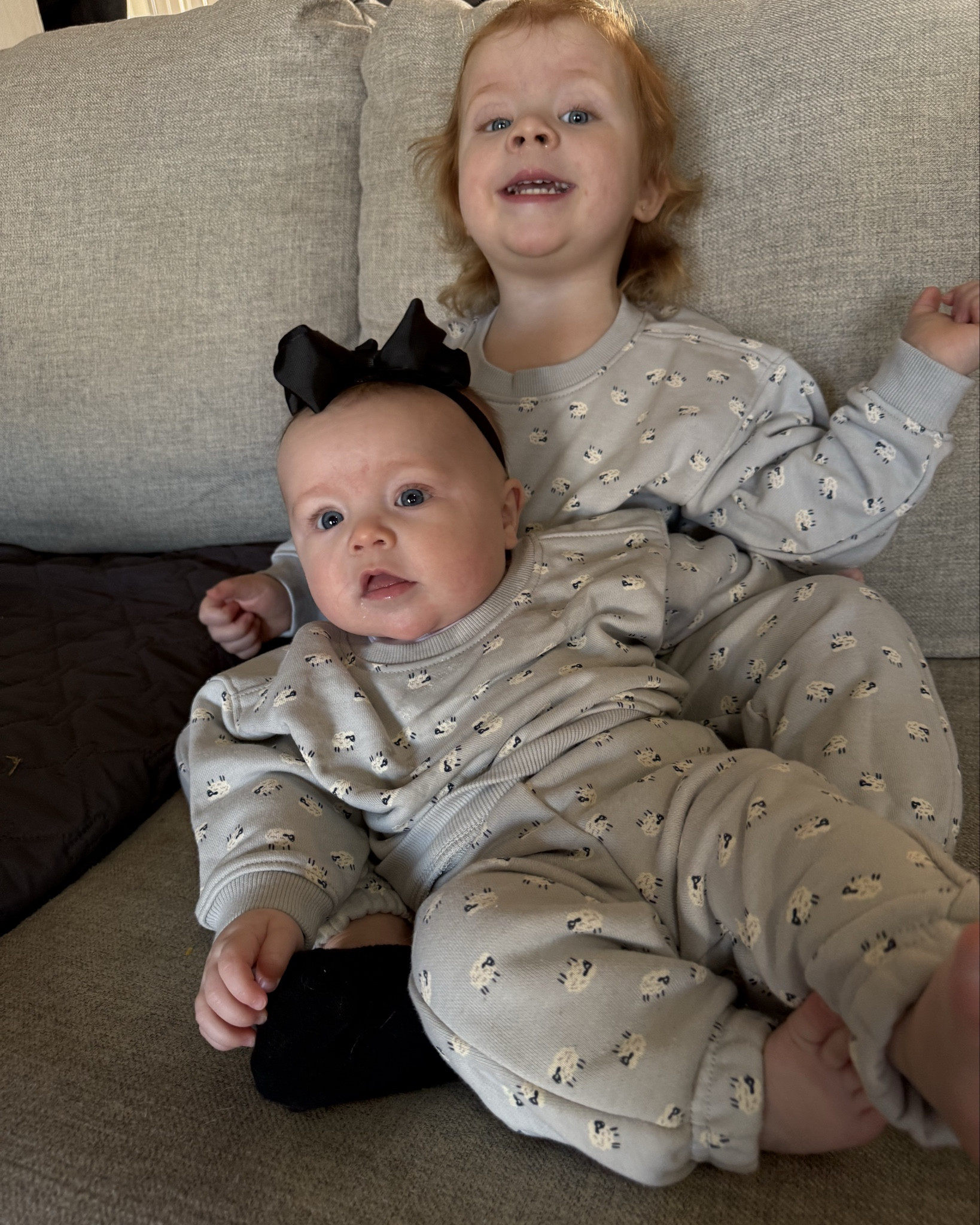 The cutest toddler/baby matching set! (the best picture I could get of them together in it😅) So many cute colors and prints for spring! We love this little lamb print! 

#LTKmomlife #LTKKids #LTKBaby