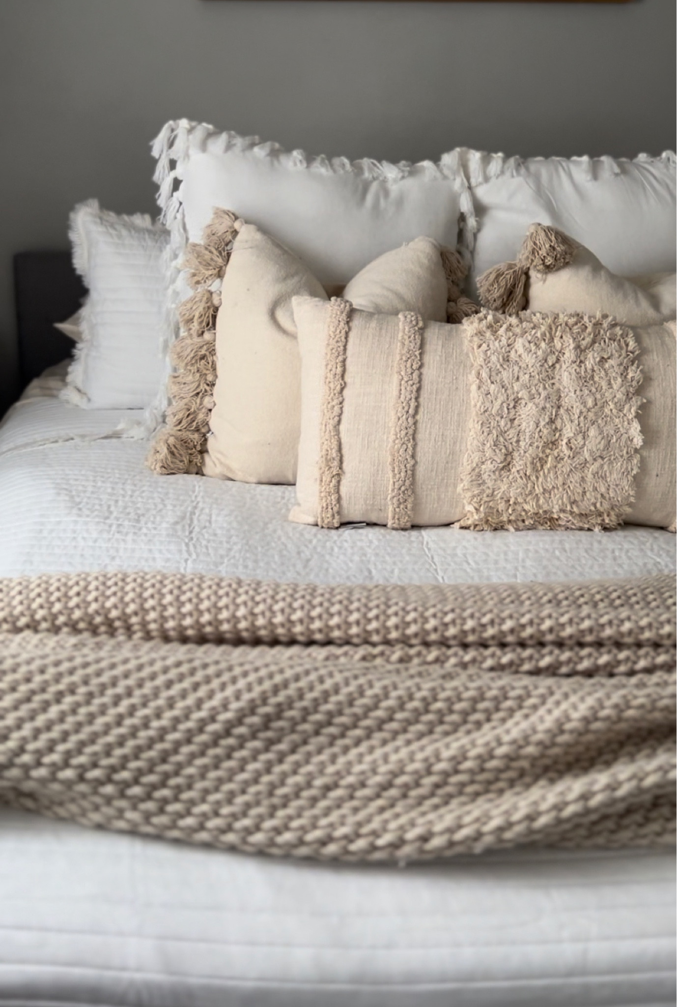 primary bedroom bedding 🤍 i've linked the same items or very similar to this post 🤍

#LTKhome #LTKstyletip #LTKbaby