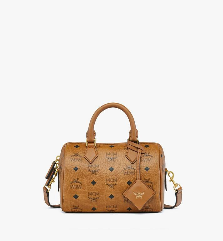 Ella Boston Bag in Visetos | MCM (US)
