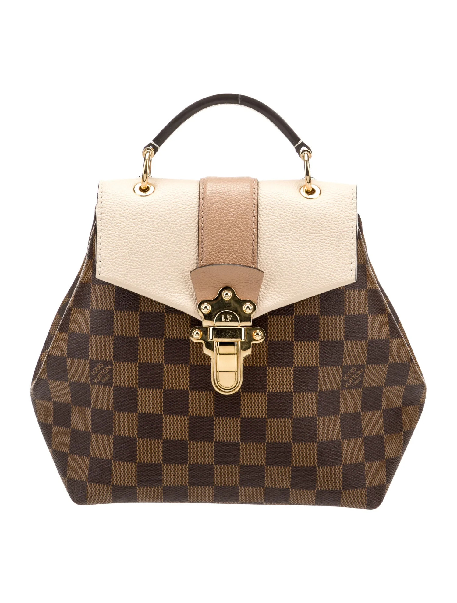 Damier Ebene Clapton Backpack | The RealReal