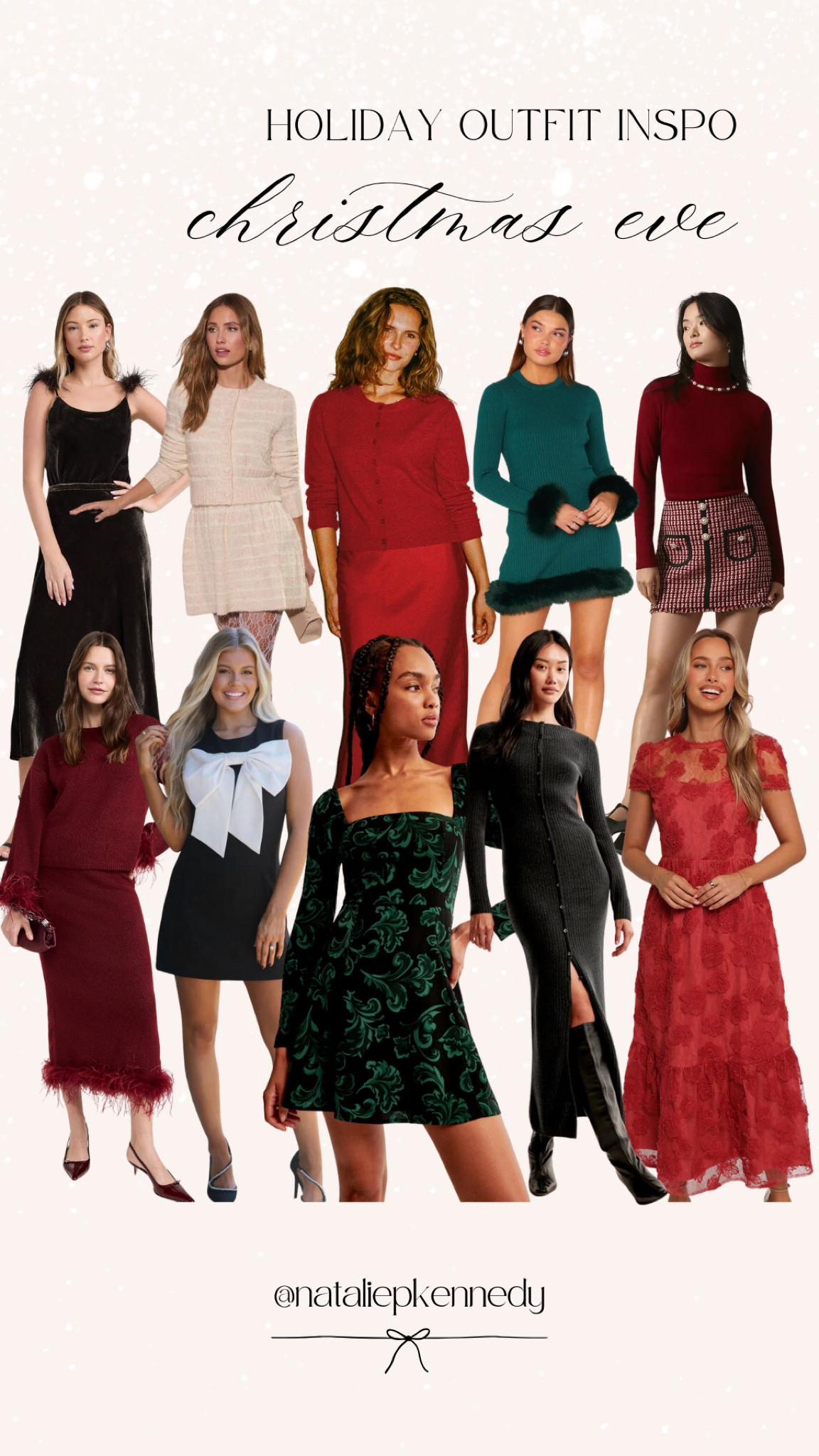 Holiday Outfit Inspo: Christmas Eve 🎁 

#LTKStyleTip #LTKSeasonal #LTKHoliday