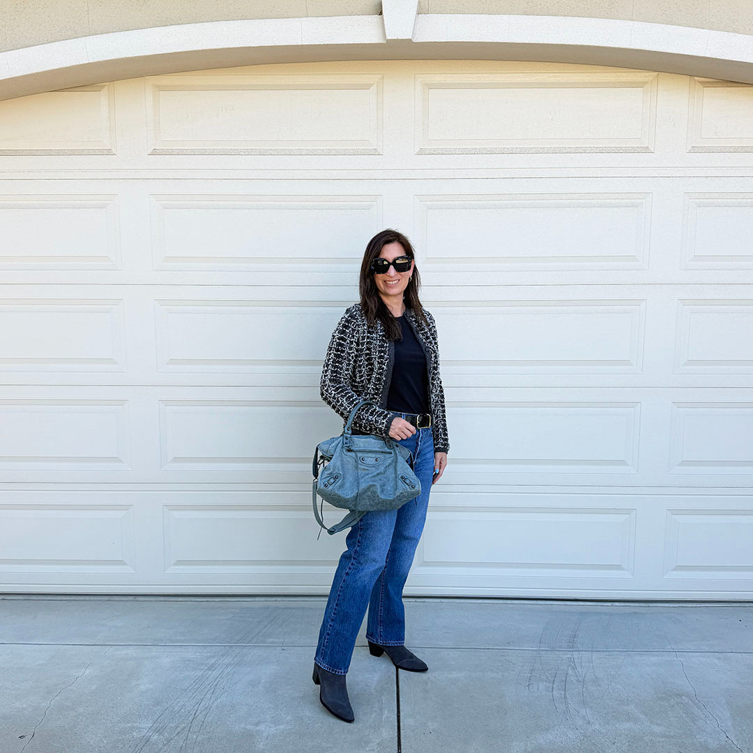Love this tweed cardigan sweater for fall outfits. It's so cozy and easy to pair with a pencil skirt or trousers for the office. Love that! 

 #LTKootd #LTKOver40 #LTKWorkwear