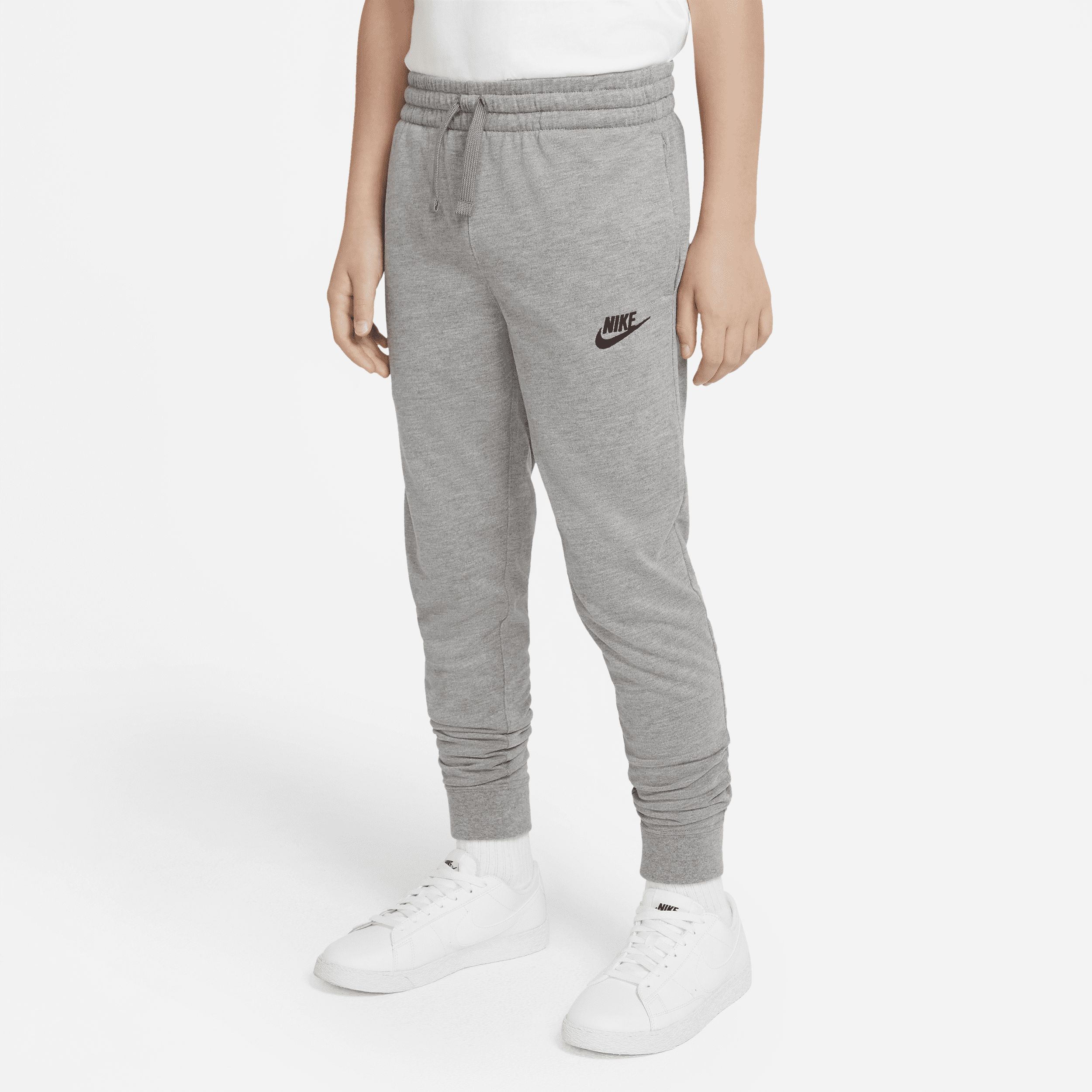 Nike Sportswear Big Kids' (Boys') Jersey Jogger Pants in Grey, Size: Small | DA0809-091 | Nike (US)