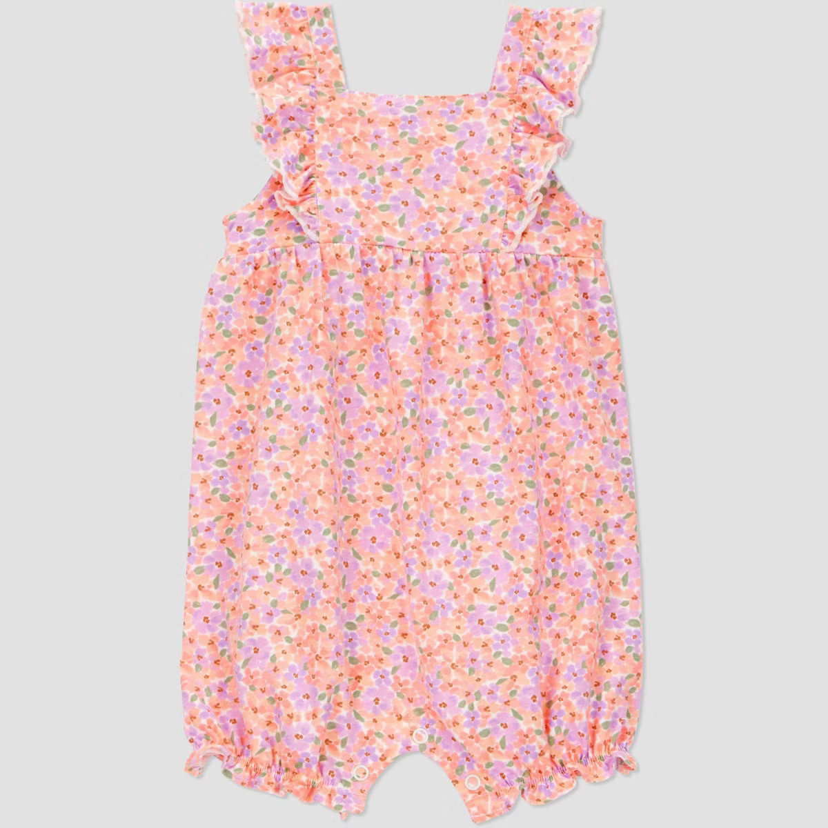 Carter's Just One You® Baby Girls' Floral Romper - Pink | Target