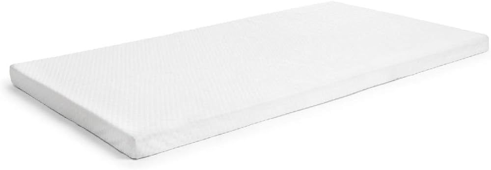 Milliard 2-Inch Ventilated Memory Foam Crib and Toddler Bed Mattress Topper with Removable Waterp... | Amazon (US)