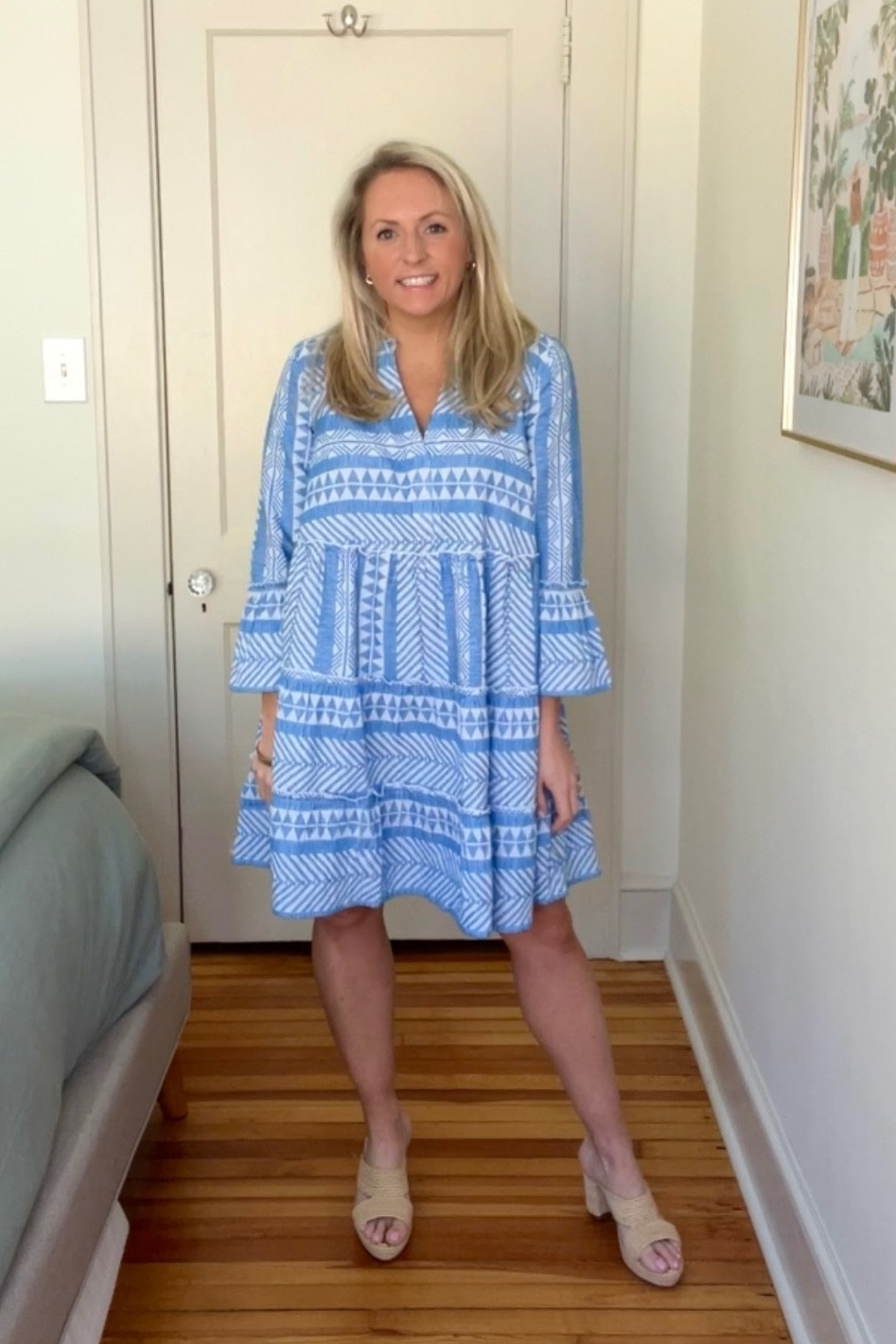 LOVE! This dress is very generously sized - order your regular size for a looser fit. 

#LTKunder100
