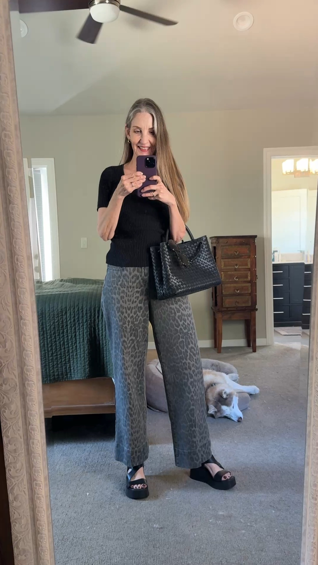 #casualootd #leopardjeans #leatherbag #simplestyle

#LTKdayinmylife #LTKgrwm #LTKootd