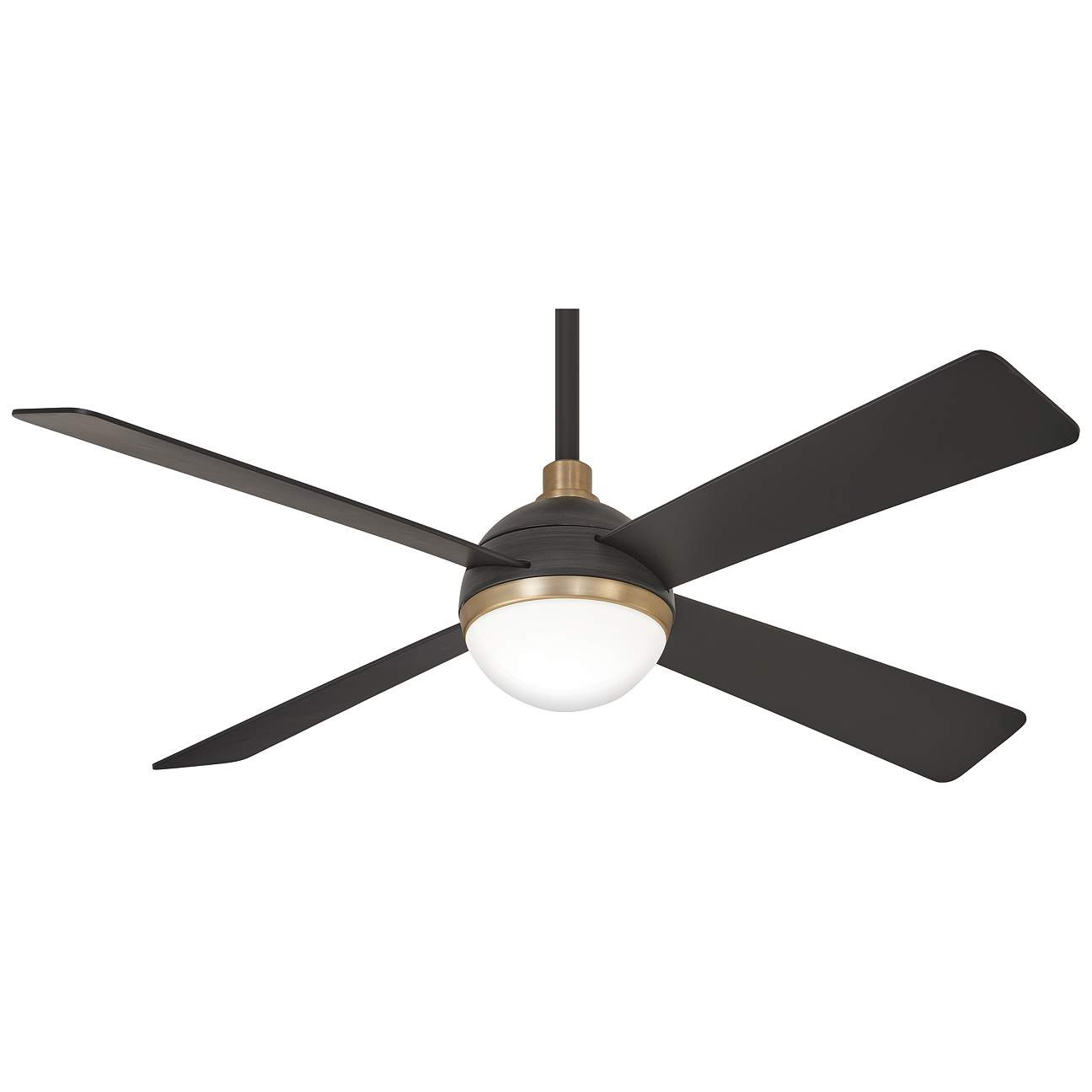 54" Minka Aire Orb Brushed Carbon LED Ceiling Fan with Remote Control - #67Y94 | Lamps Plus | Lamps Plus