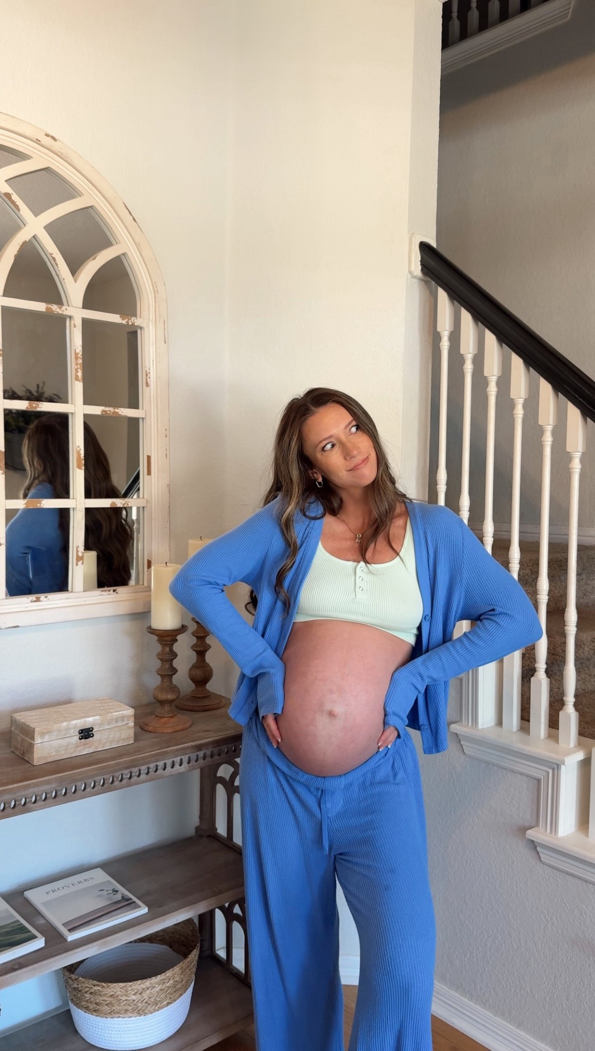 My wardrobe until this baby is born 👏🏼😆✨ Wearing normal size small in bottoms and large in top!

#LTKmomlife #LTKBump #LTKootd