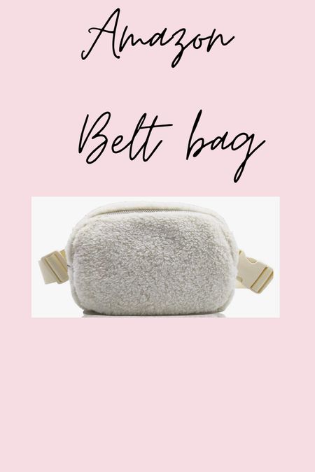 Belt bag - sherpa Lulu lemon dupe. Makes a great secret Santa gift 

#LTKGiftGuide #LTKitbag #LTKunder50