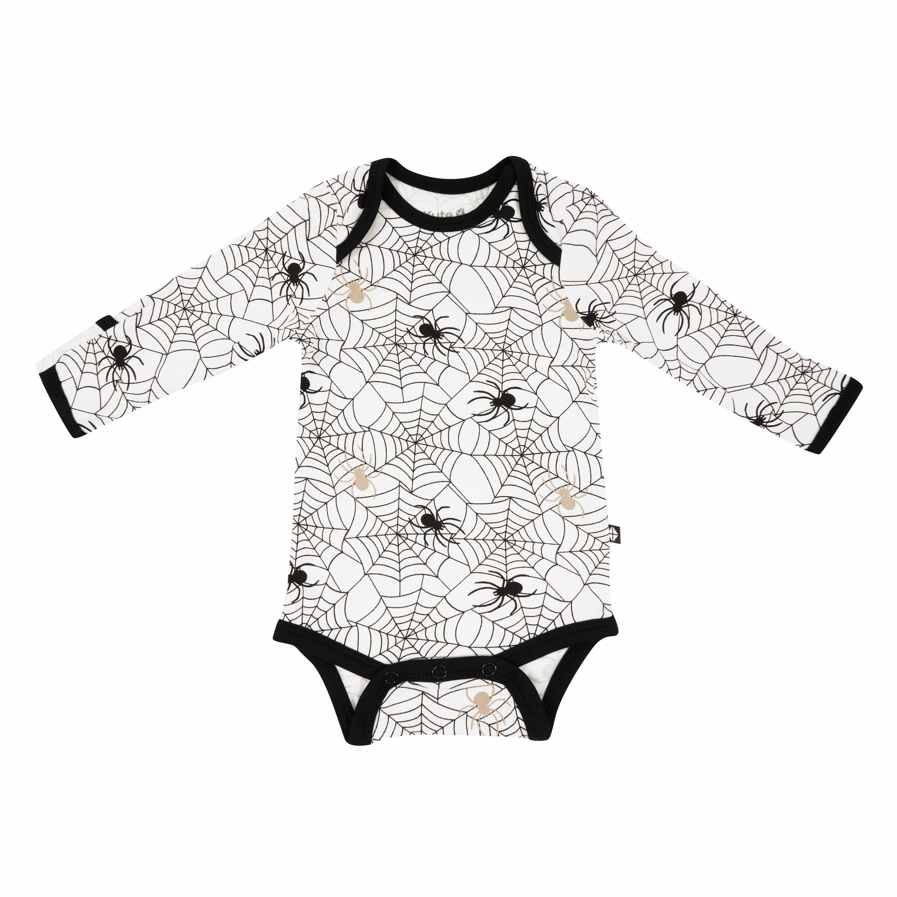 Long Sleeve Bodysuit in Spider | Kyte BABY