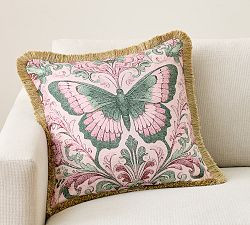Glinda Butterfly Decorative Pillow | Pottery Barn (US)