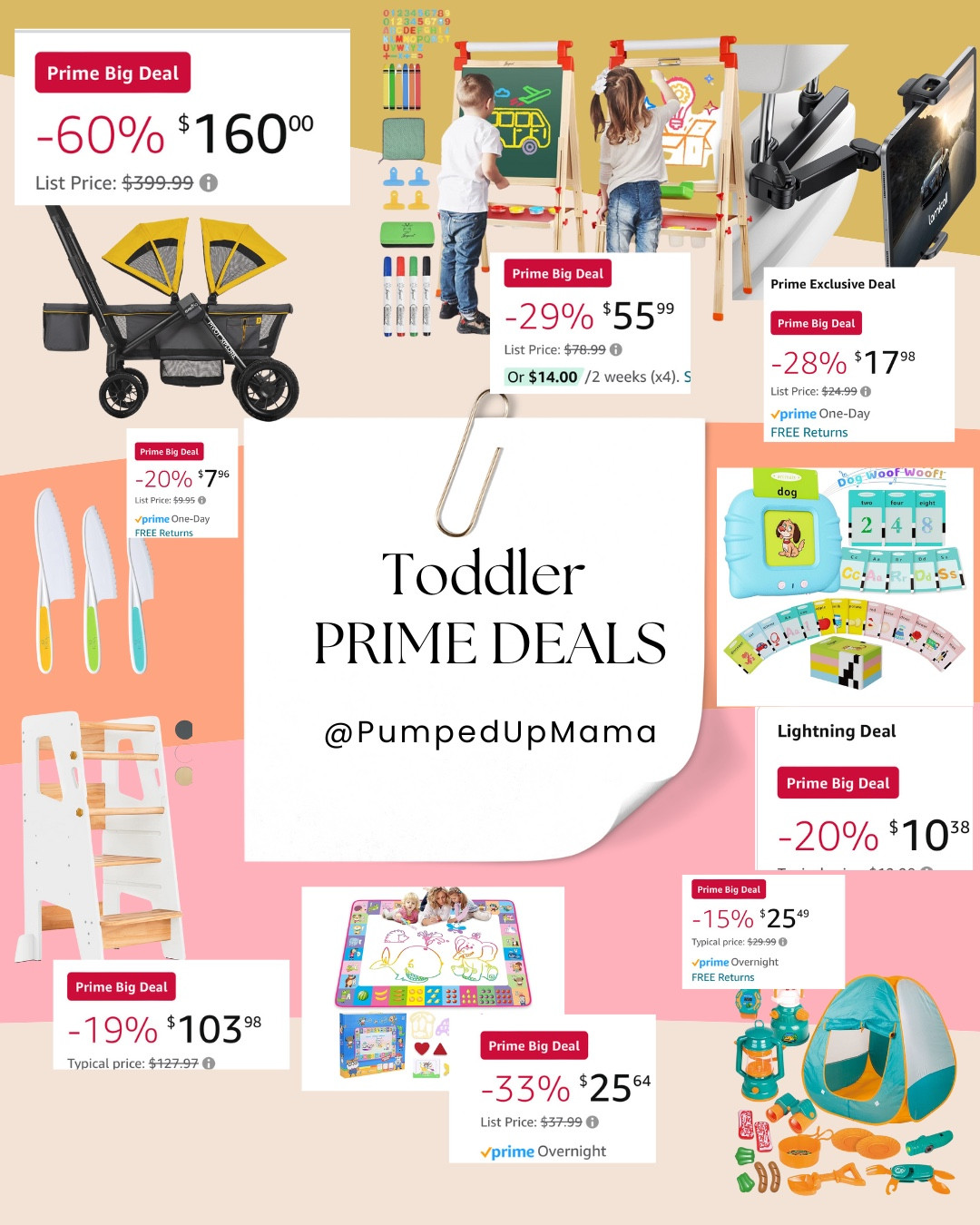 My favorite toddler items on prime deals today! Some of these would make great Christmas gifts as well  

#LTKxPrimeDay #LTKGiftGuide #LTKKids