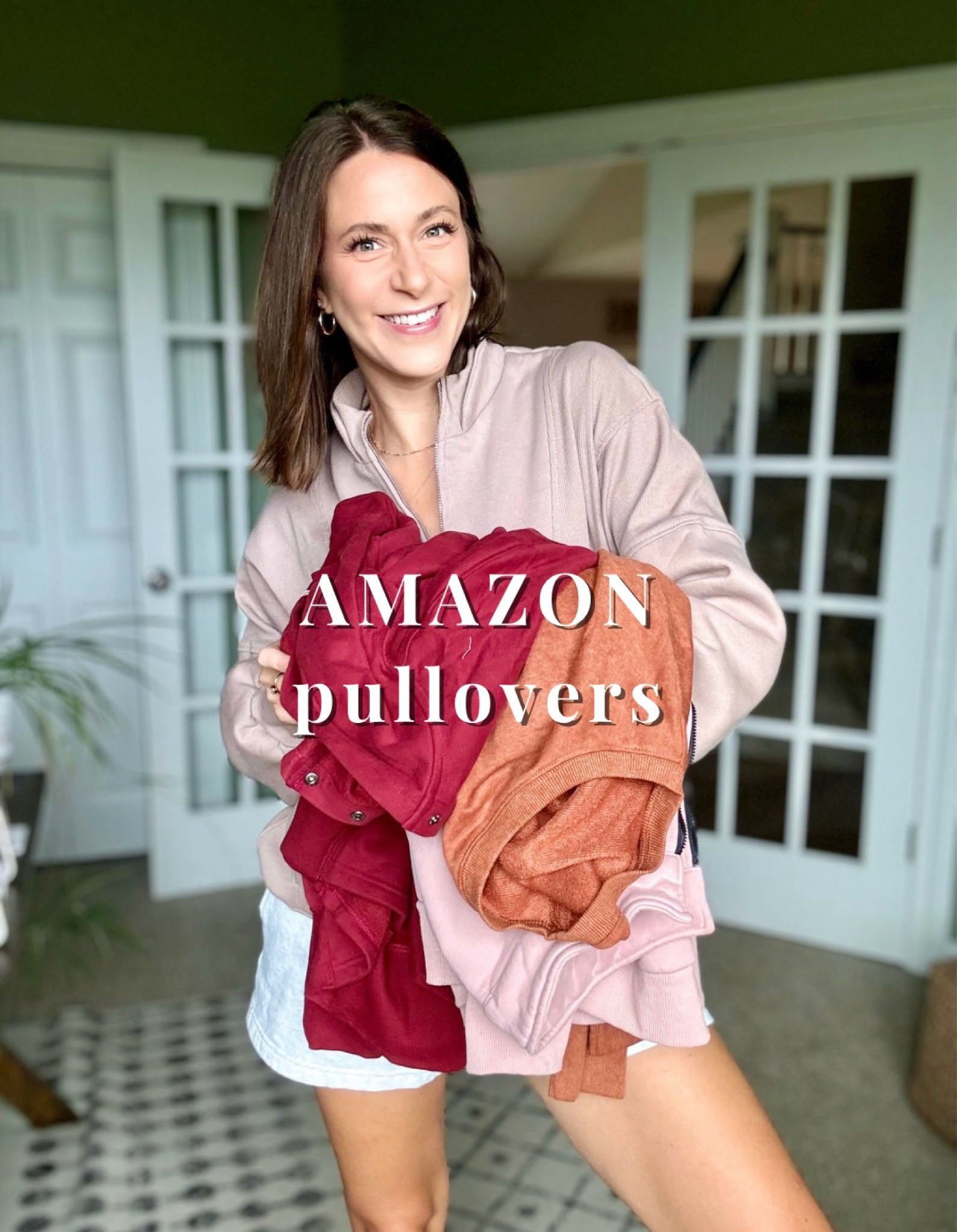 My 4 favorite Amazon pullovers wearing a medium 

#LTKFitness #LTKSeasonal #LTKFallSale