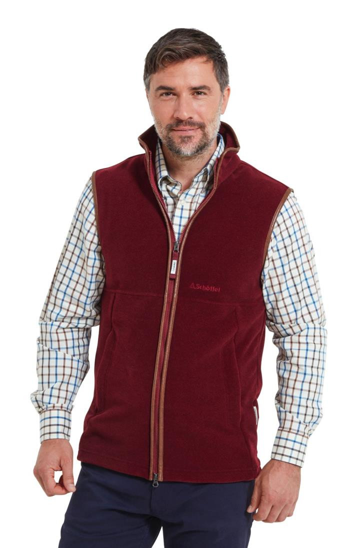 Men's Schoffel Oakham Fleece Gilet | The House of Bruar