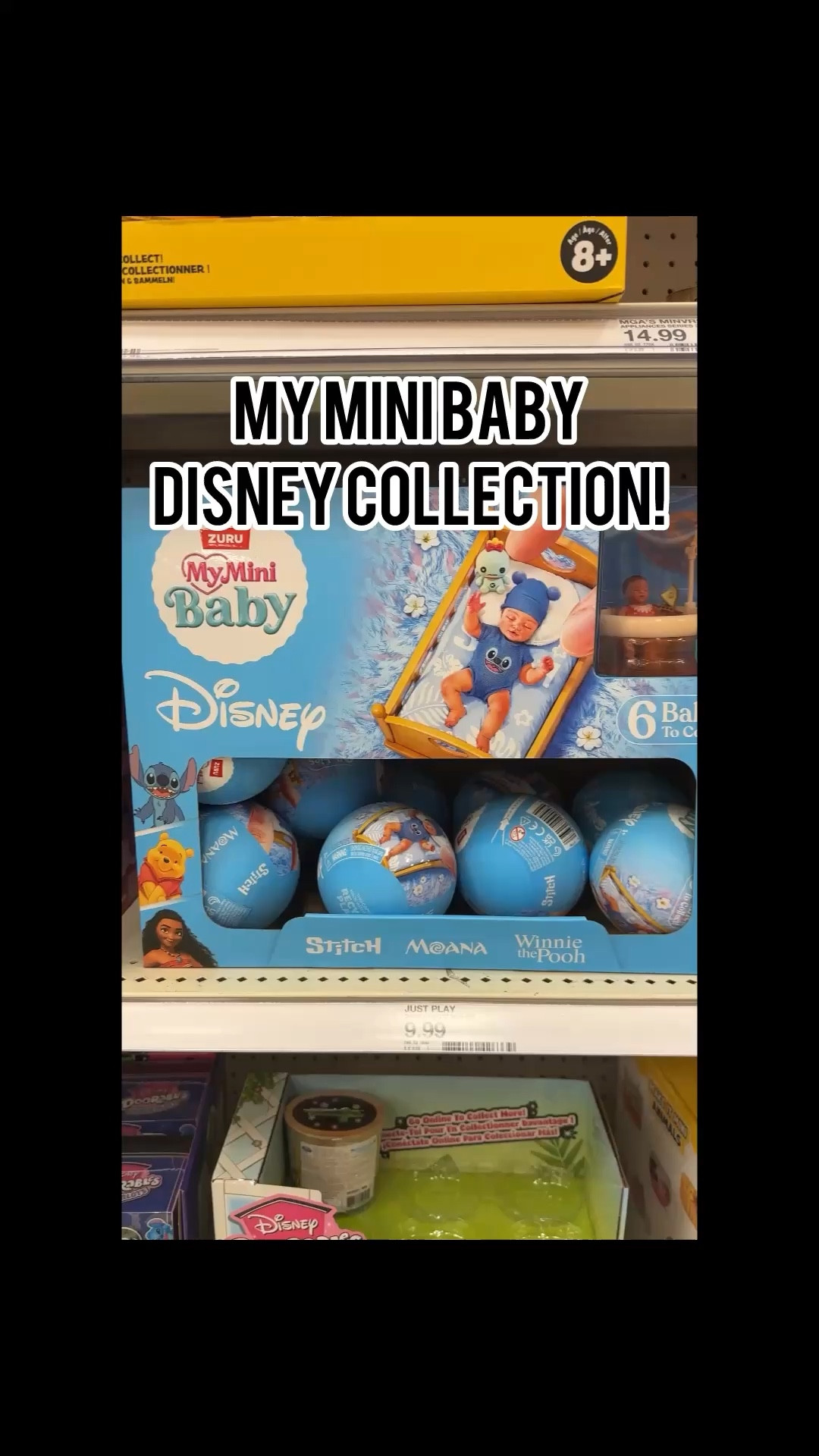 I FINALLY found the My Mini Baby Disney Collection in stores! Ahhhh!

These mini silicone babies are SO CUTE! They come with accessories and the Disney ones are of course - Disney Themed!

There are 6 babies to collect - 2 of each character - Moana, Winnie the Pooh and Stitch Babies!

#LTKBaby #LTKKids #LTKmomlife