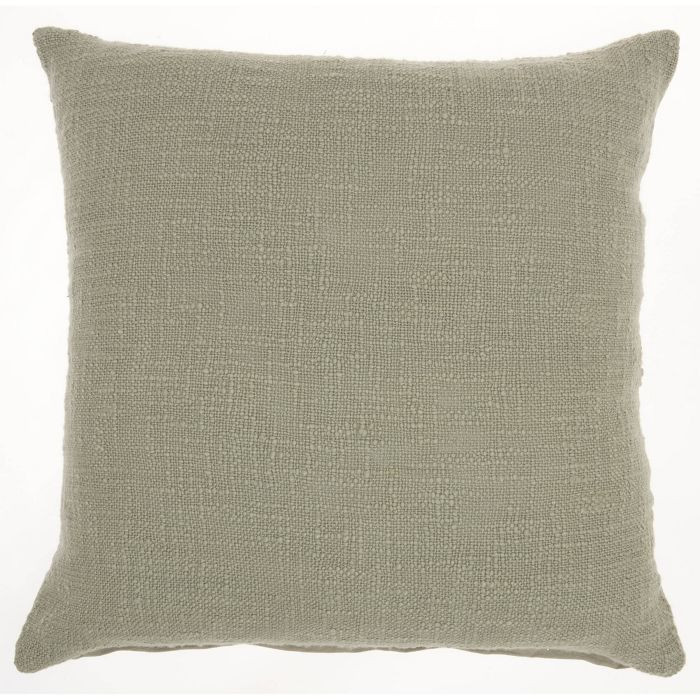 18"x18" Solid Woven Cotton Square Throw Pillow - Mina Victory | Target