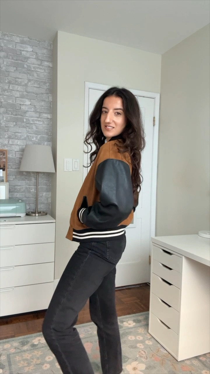 Fall coat season is my favourite season 🥹

This new jacket that I’m wearing is slightly out of my fashion comfort zone but that’s what makes it a fun addition to my wardrobe — it’s so different from anything else in my closet.

The varsity style makes me think I’m on my way to watch a football game….which then has me remembering the cinematic masterpiece that was Chad Michael Murray and Hilary Duff in A Cinderella Story. So so good 👏🤣

#LTKSeasonal