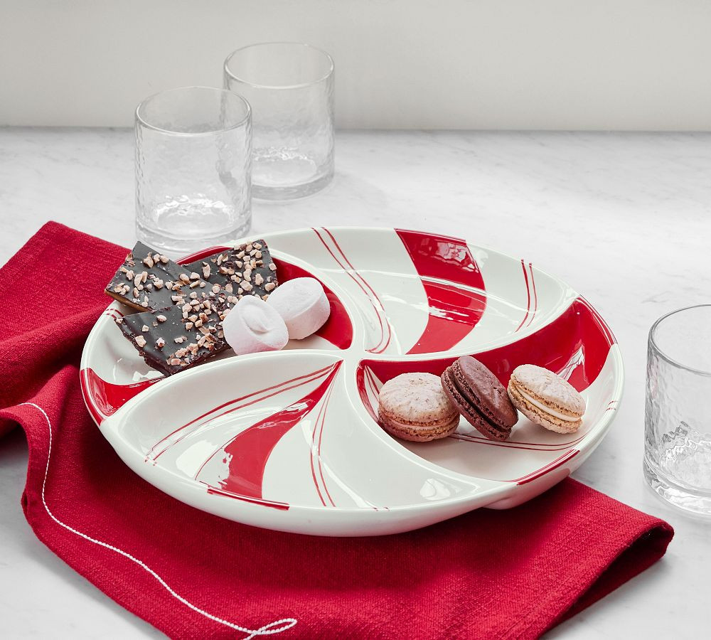 Peppermint Multi Condiment Server | Pottery Barn (US)