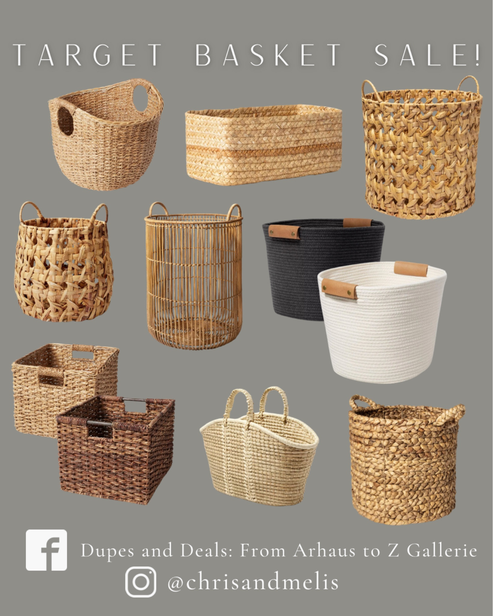 Target basket sale! So many cute items are 20% off and many are under $20!