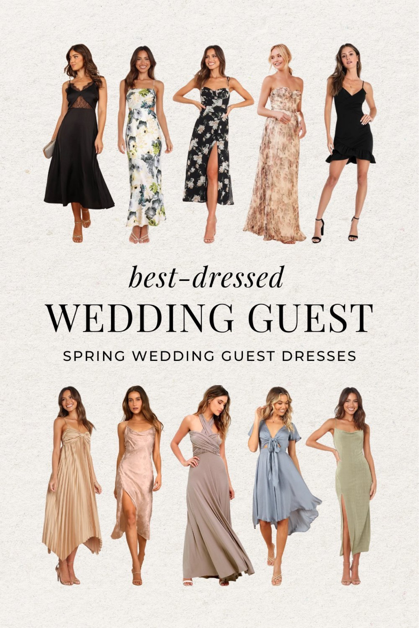 Spring wedding guest dresses

// spring wedding guest dress, spring wedding guest outfit, what to wear to a spring wedding, wedding guest dress, wedding guest outfits, wedding guest, wedding guest dress, wedding guest outfit, best dressed guest, black dress, black tie wedding, formal, cocktail party, cocktail dress, party dress, mini dress, midi dress, maxi dress, spring dress, floral dress, pastel dress, black dress, Lulus, Petal and Pup, petalandpup, Revolve, neutral outfit, neutral fashion, neutral style, Nicole Neissany, Neutrally Nicole, neutrallynicole.com (4.15)

#liketkit #LTKSeasonal #LTKstyletip #LTKfindsunder50 #LTKfindsunder100 #LTKwedding #LTKparties #LTKsalealert
