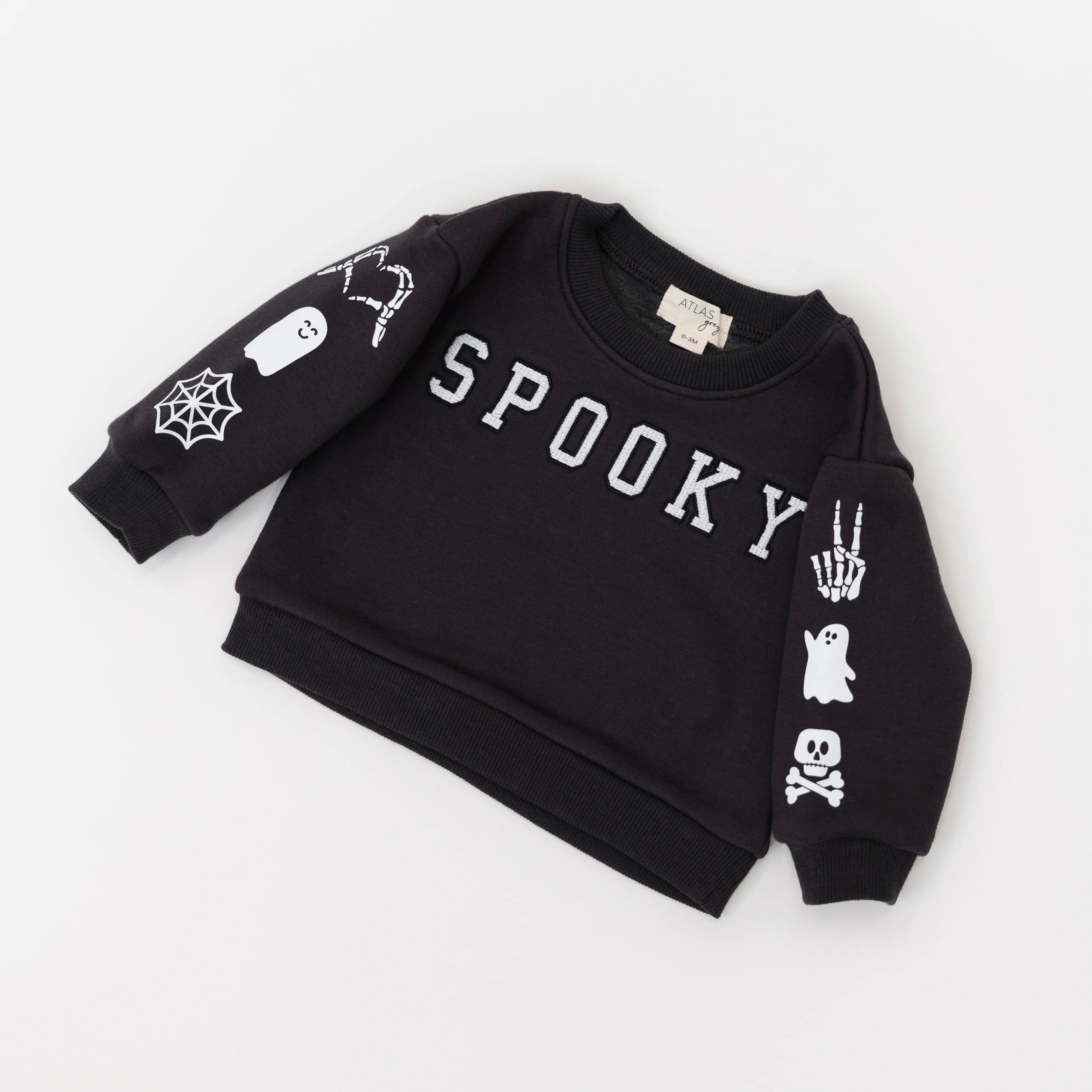 Spooky Crewneck | Atlas Grey