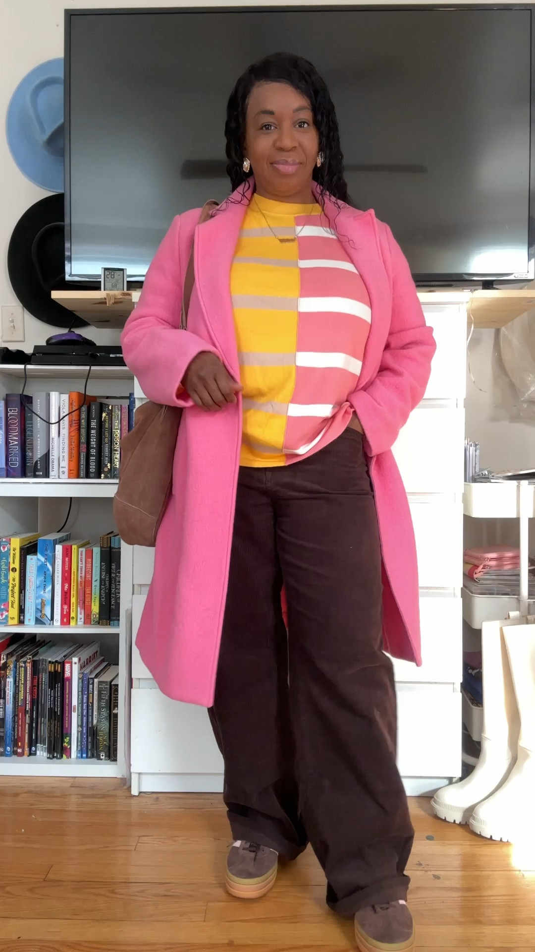 Winter OOTD:
Coat is Jcrew (old)
Top is Large
Pants are H&M (old)
Kicks are a size 8


#LTKMidsize #LTKPetite #LTKStyleTip