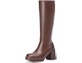 Choiran Knee High Boots for Women - Platform Chunky Square Toe Tall Boots with Block Heeled Side ... | Amazon (US)