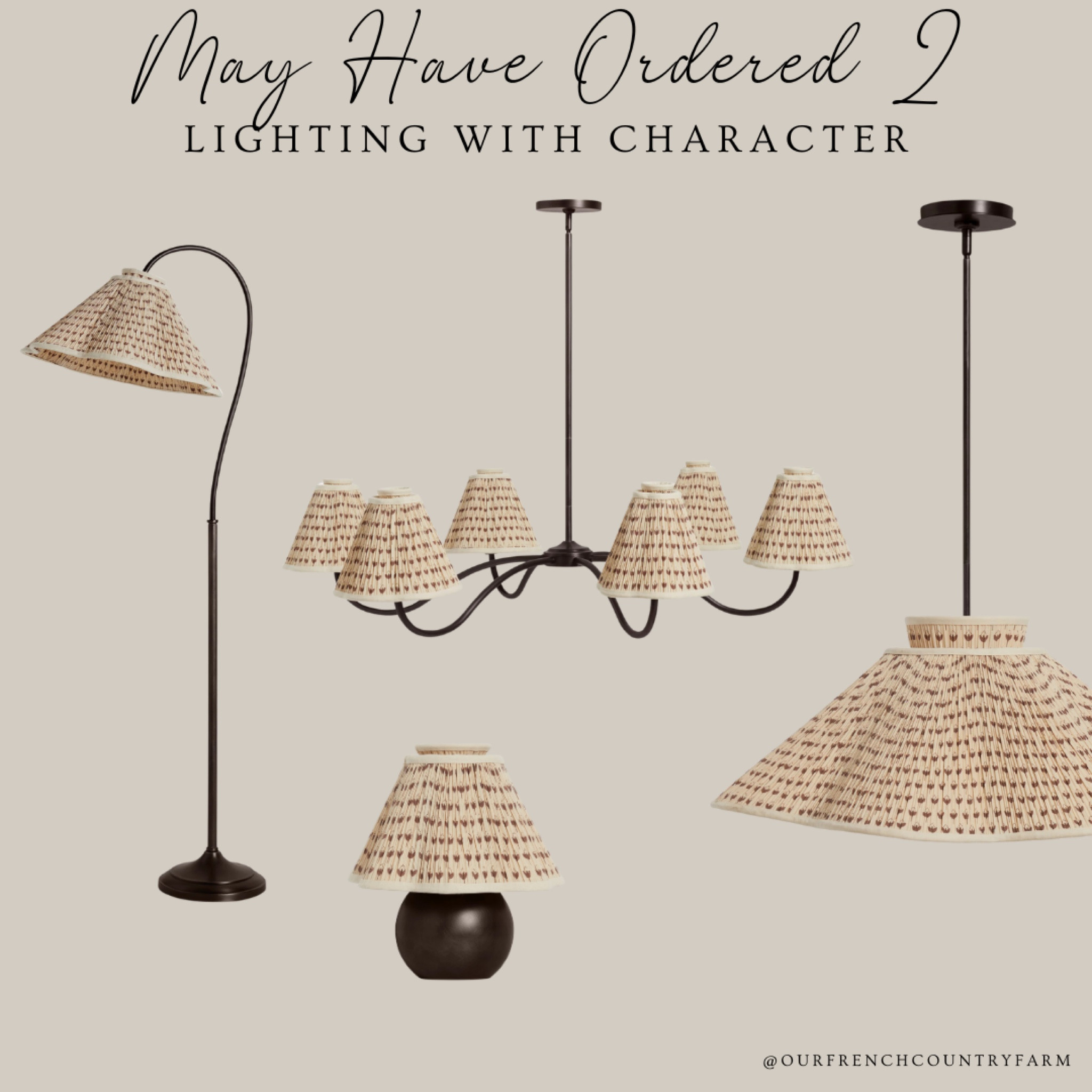 I came across this lighting collection and am so in love with all of them!  I might have gotten the table lamp & floor lamp! They are on preorder, but I think they are worth the wait!

#LTKHome #LTKFamily