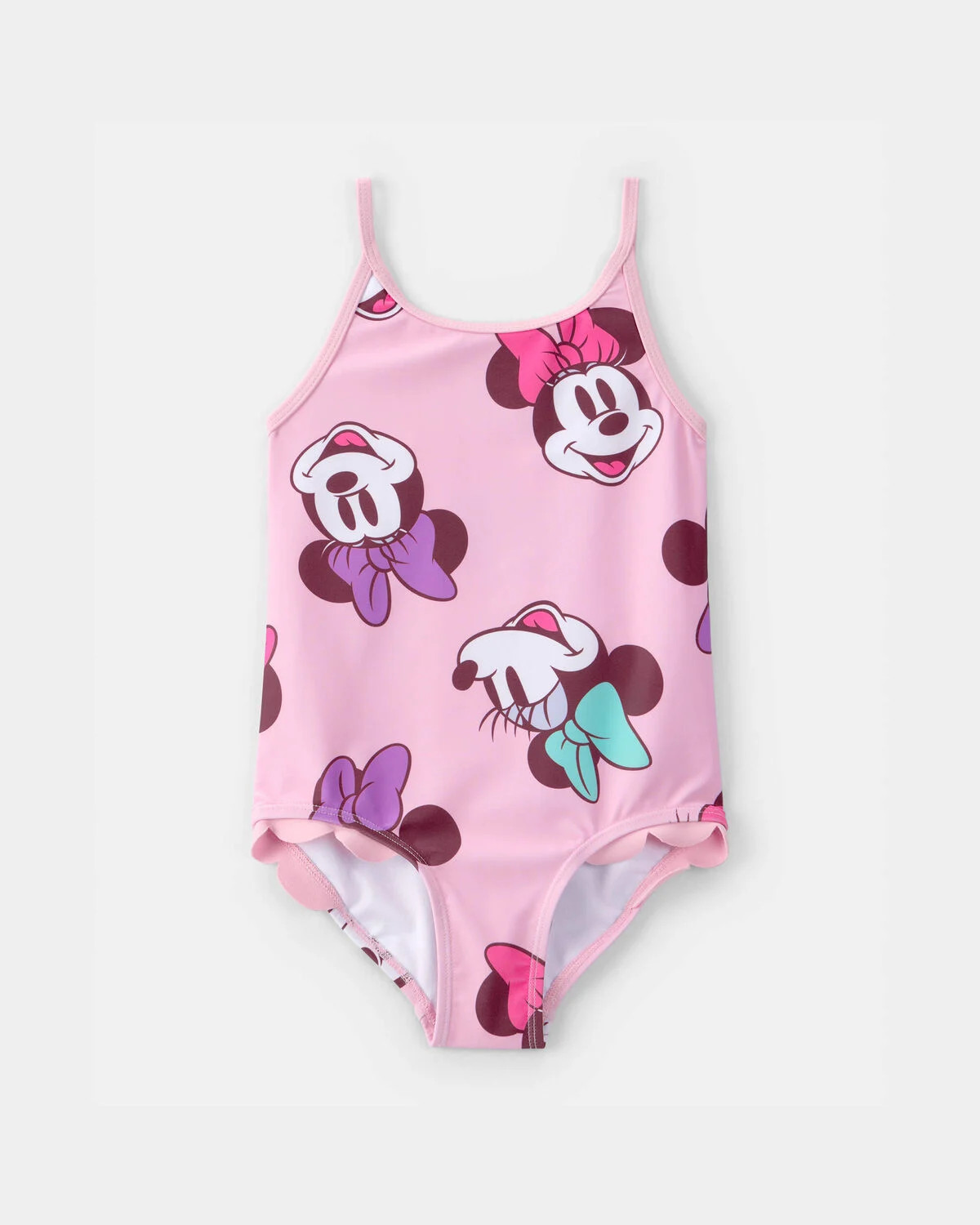 Toddler Girl 1-Piece Disney© Minnie Mouse Swimsuit - Pink | Carter's Inc