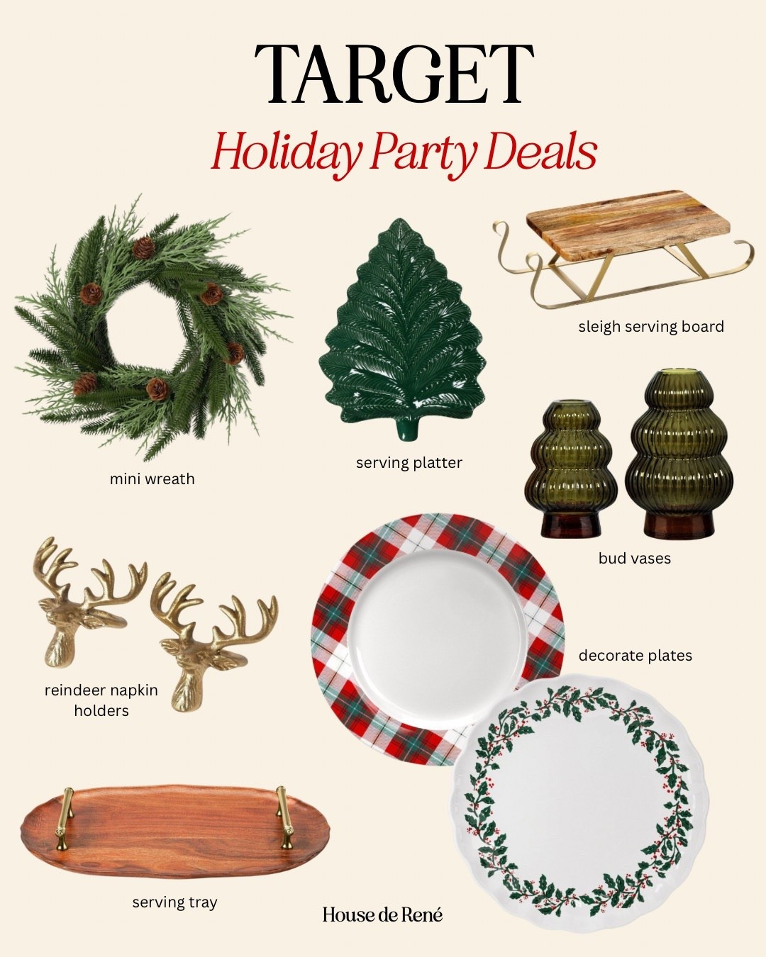 Target has everything you need for your next holiday party! And it’s all 30-50% OFF!

#LTKHome #LTKSaleAlert #LTKHoliday
