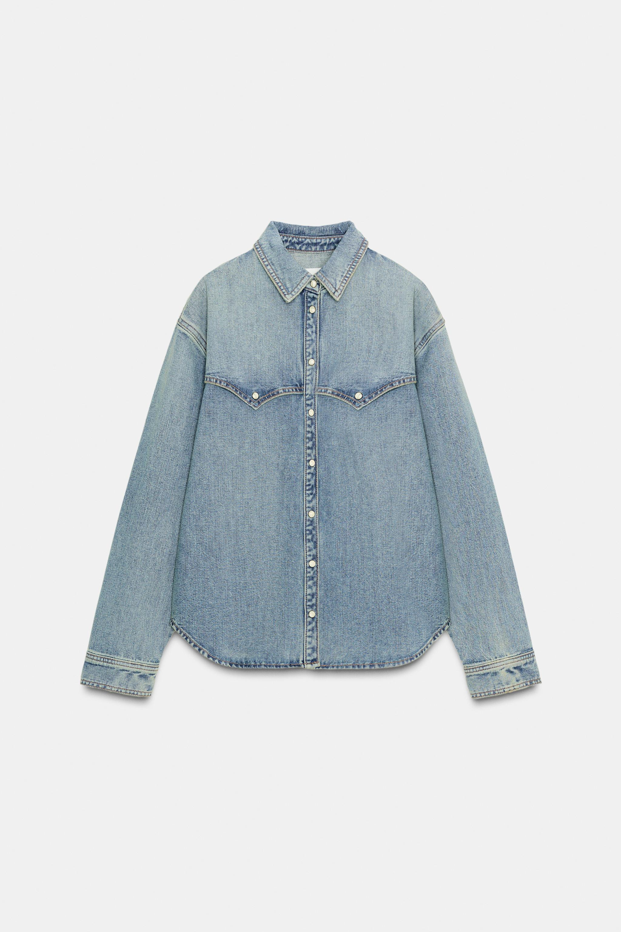 Z1975 DENIM SHIRT | Zara US
