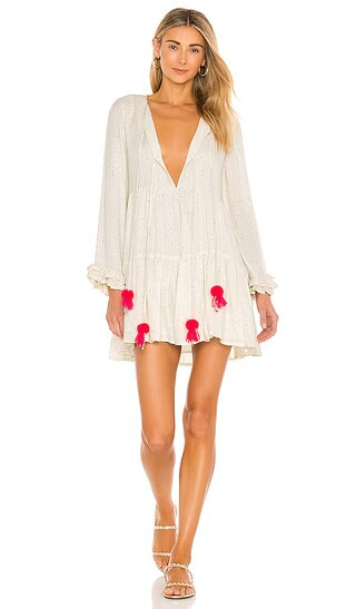Sundress Neo Short Dress in Cream. - size XS/S (also in M/L) | Revolve Clothing (Global)