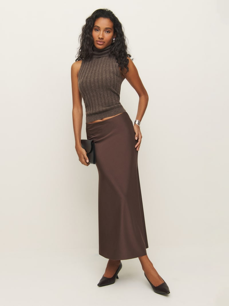 Isabella Knit Skirt | Reformation (Global)