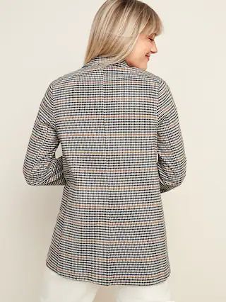 Women / Coats & JacketsOversized Patterned Blazer for Women | Old Navy (US)