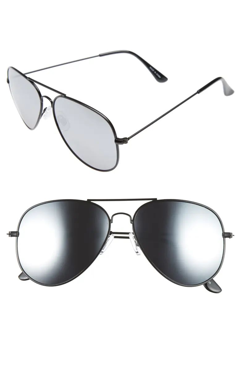 BP. Mirrored Aviator 57mm Sunglasses | Nordstrom
