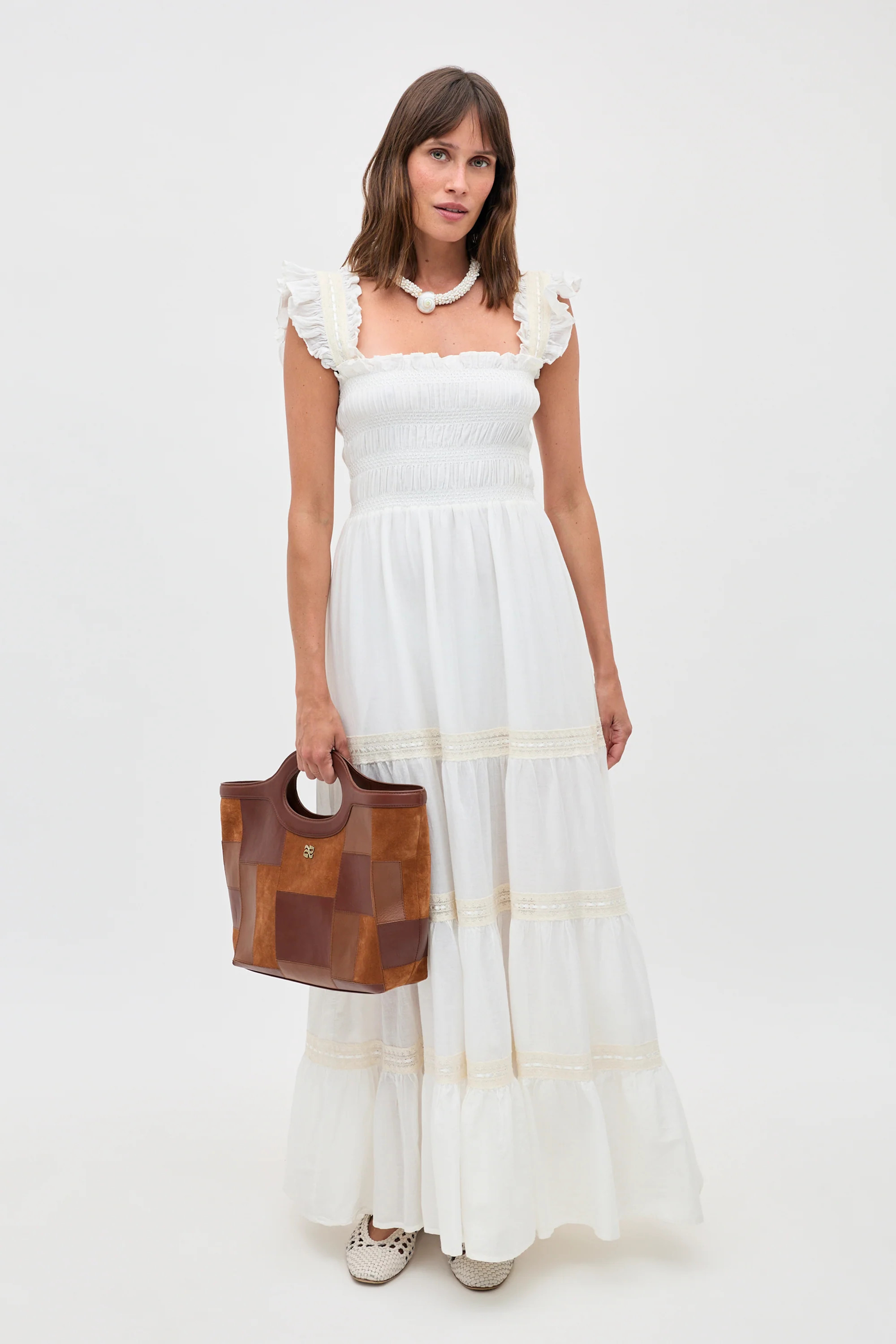 RIXO Aubrie - Ivory Regular / 3XL/UK20 | Rixo
