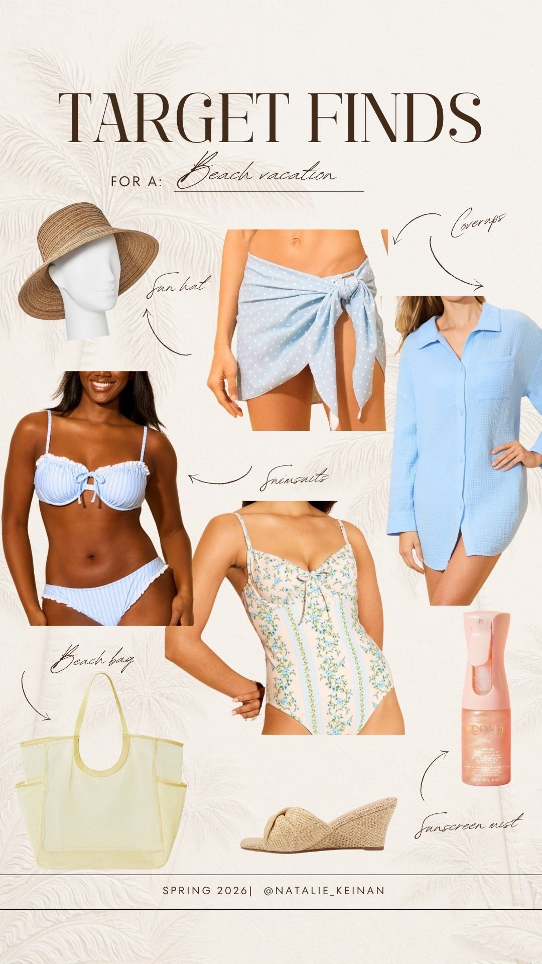 Cutest target finds for a summer beach trip! Poolside looks

#LTKootd #LTKgrwm #LTKSwim