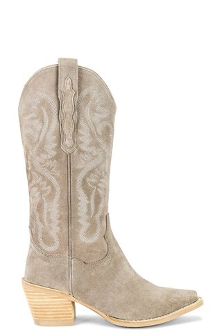 Dagget Boot in Taupe Suede | Revolve Clothing (Global)