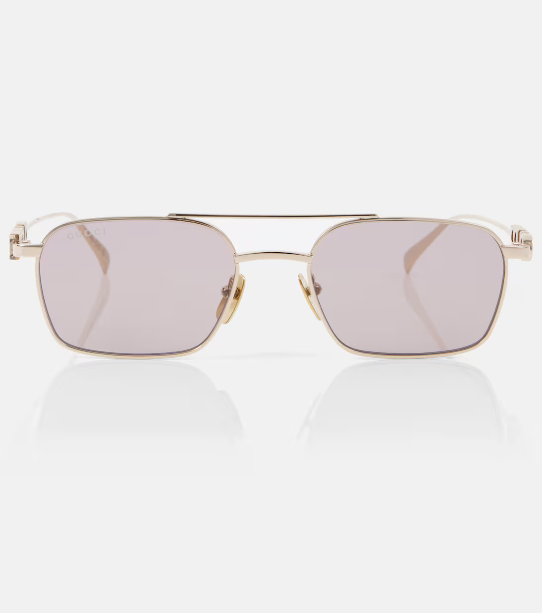 Gucci Script aviator sunglasses | Mytheresa (US/CA)
