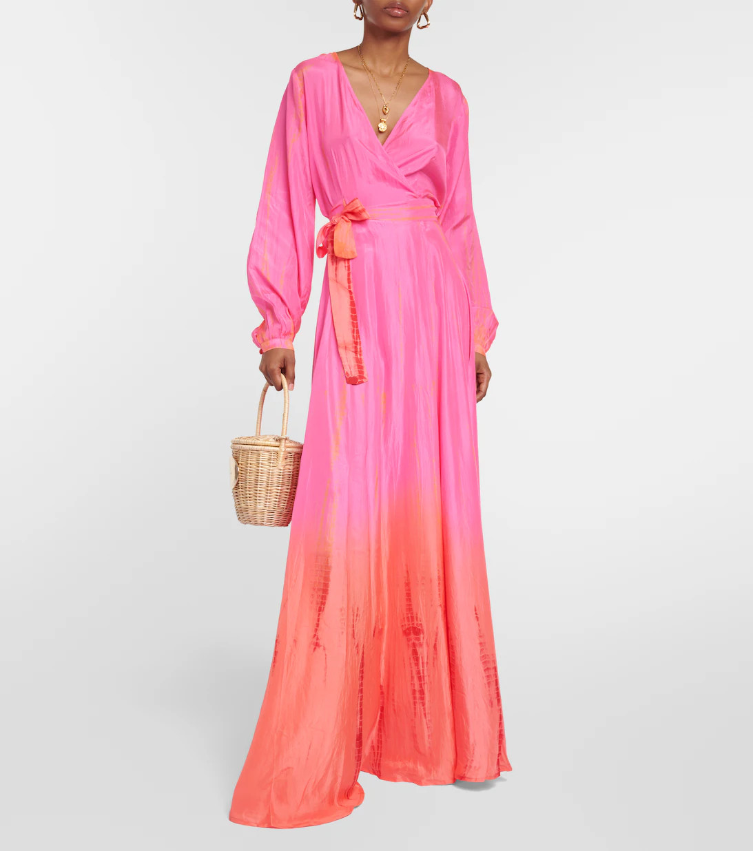 Bedrucktes Maxikleid aus Seide | Mytheresa (DACH)