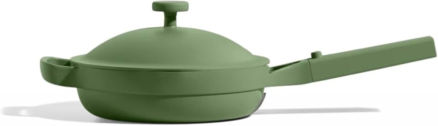 Our Place Mini Always Pan | 8.5" Ceramic Pan with Modular Lid & Beechwood Spatula | Patented 10-i... | Amazon (US)