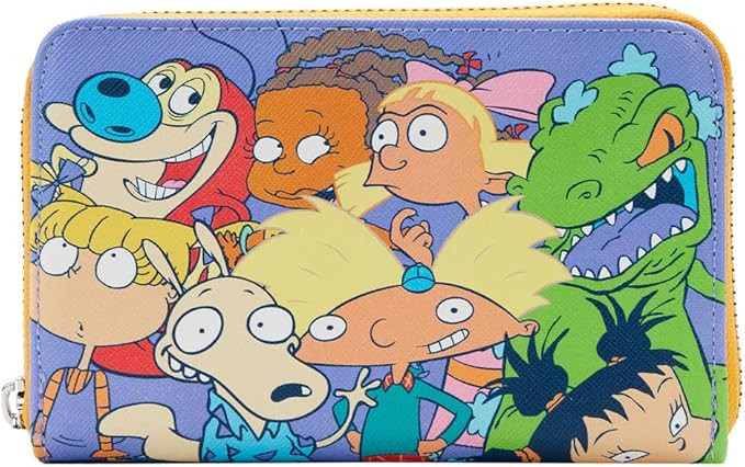 Loungefly Nickelodeon Nick 90s Zip Around Wallet | Amazon (US)