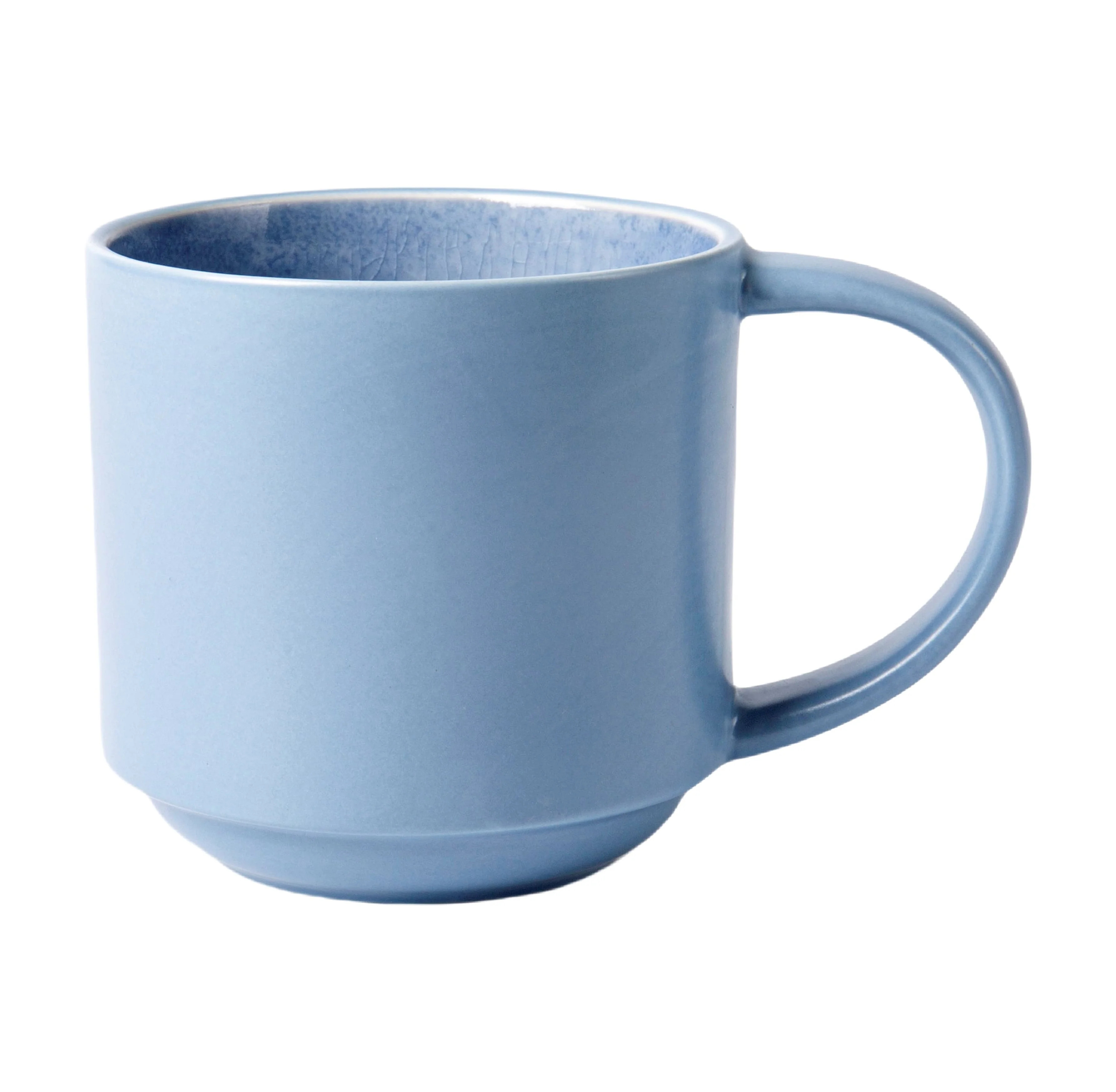 Better Homes & Gardens-Parker Blue Stackable Stoneware Coffee Mug, 12 oz | Walmart (US)