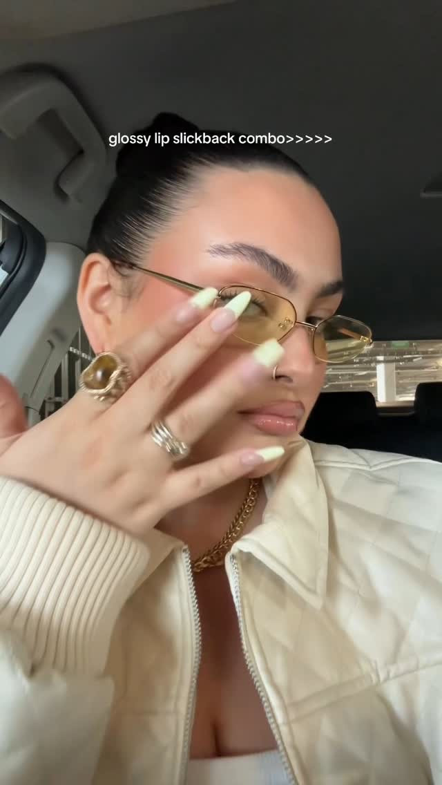 absolutely elite combo!!!!! 

@lorealparis plump ambition 
@eyebuydirect glasses
@joareestate silver ring

#LTKBeauty #LTKStyleTip