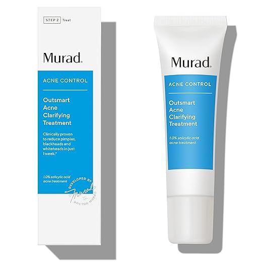 Murad Outsmart Acne Clarifying Treatment - Acne Control Gel Serum with Salicylic Acid - Oily Skin... | Amazon (US)
