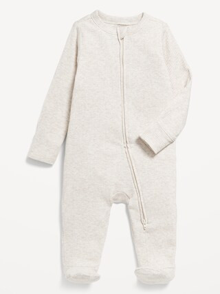 2-Way-Zip Sleep &amp;amp; Play Footed One-Piece for Baby | Old Navy (US)