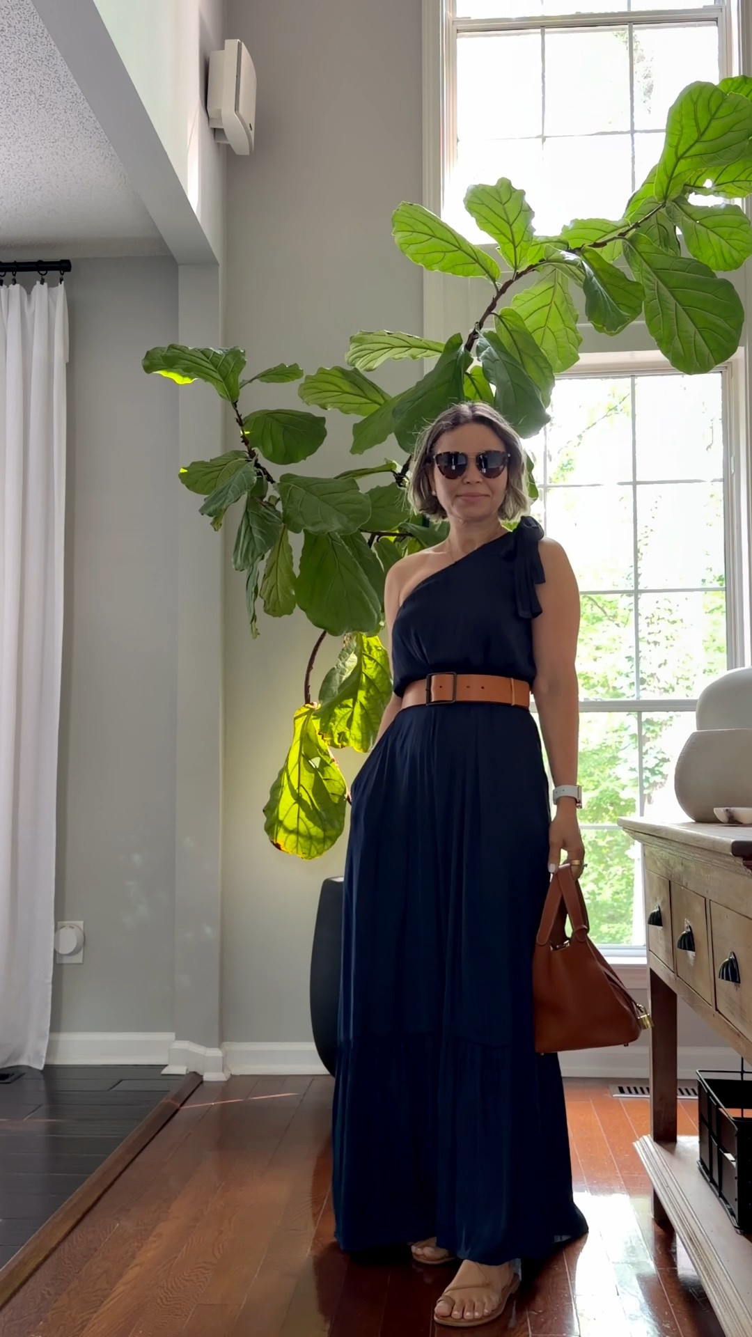 summer dresses
Satin long navy blue dress paired with camel bag and sandals and of course sunnies! 

#fridayvibe #satin #summer #casual #dress

#LTKSeasonal #LTKOver40 #LTKPetite