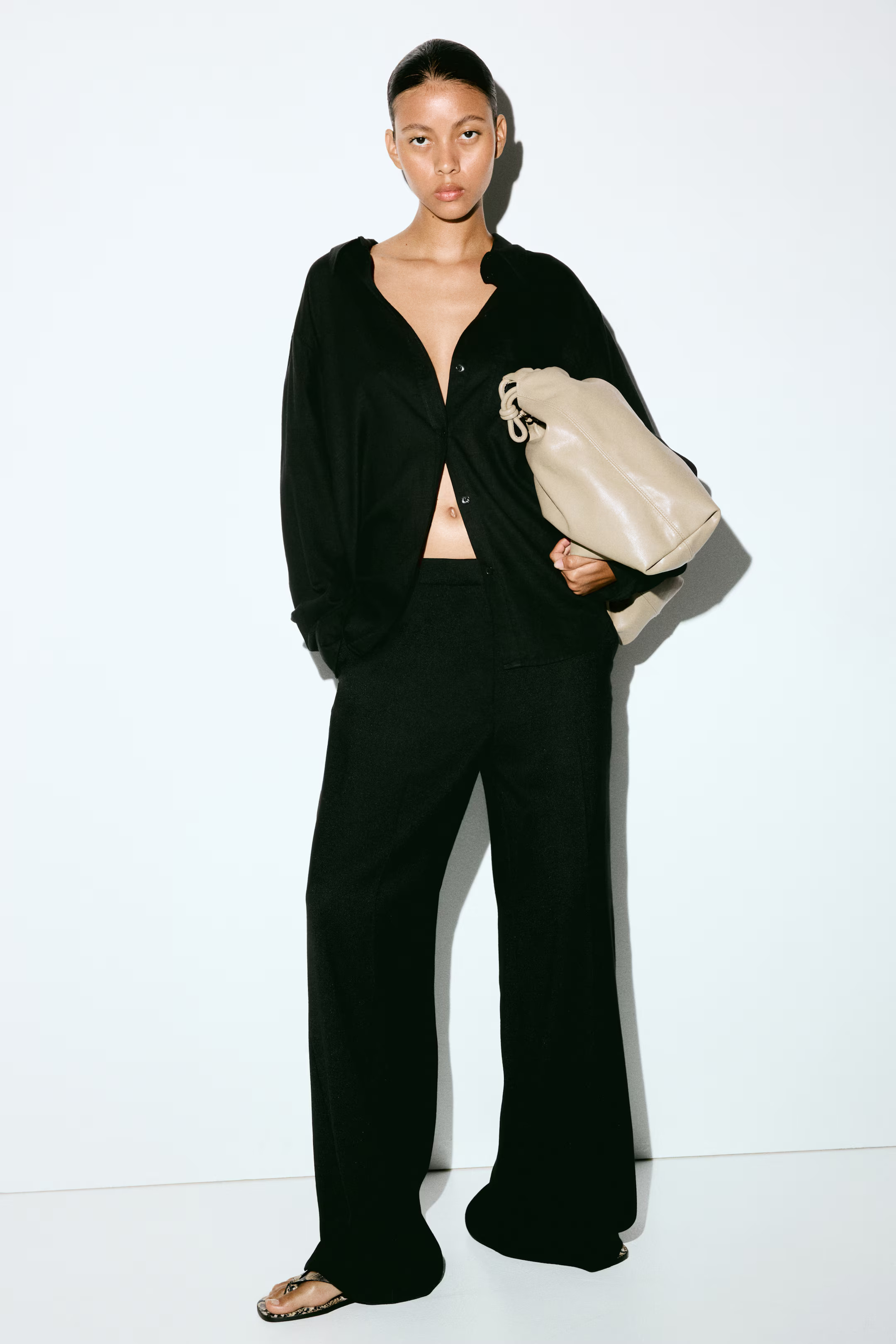 Wide tailored trousers | H&M (UK, MY, IN, SG, PH, TW, HK)
