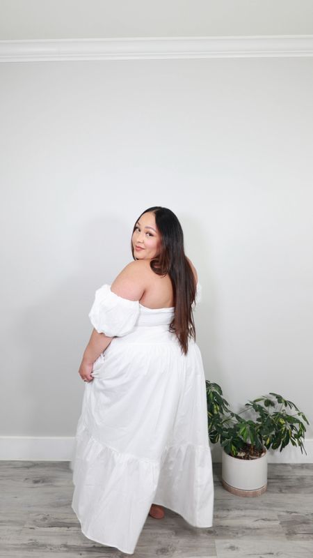 White Set from Abercrombie 
wearing size XL in top and bottom 


white dress, white maxi skirt

#LTKcurves #LTKSeasonal